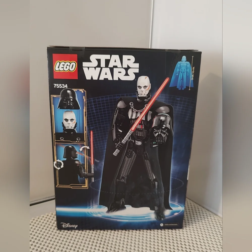 Lego 75534 Darth Vader Star Wars Buildable Figure Building Toy Set Disney NWT
